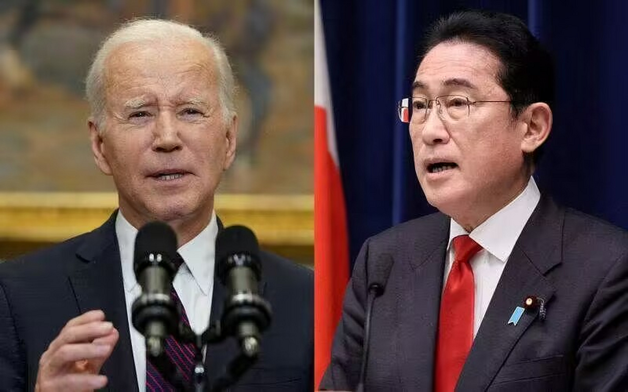 美国总统拜登和日本首相岸田文雄将在星期四(5月18日)会面.