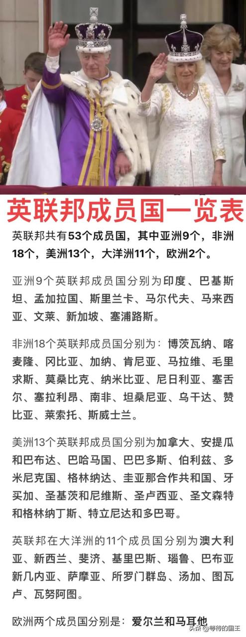 让人震惊的53个英联邦成员国.