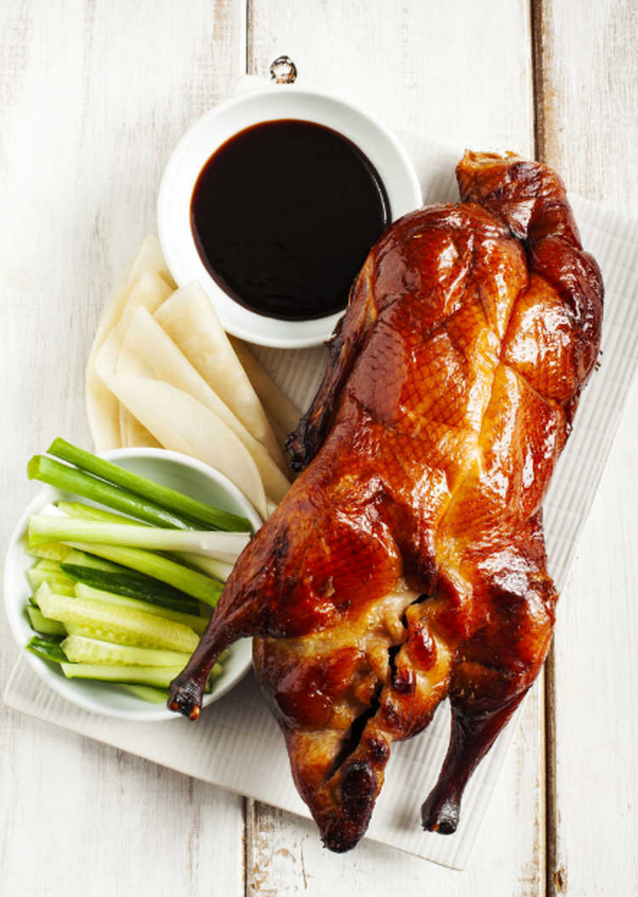 中国国宴超级好吃的经典名菜 北京烤鸭 北京烤鸭,是享誉世的北京名菜