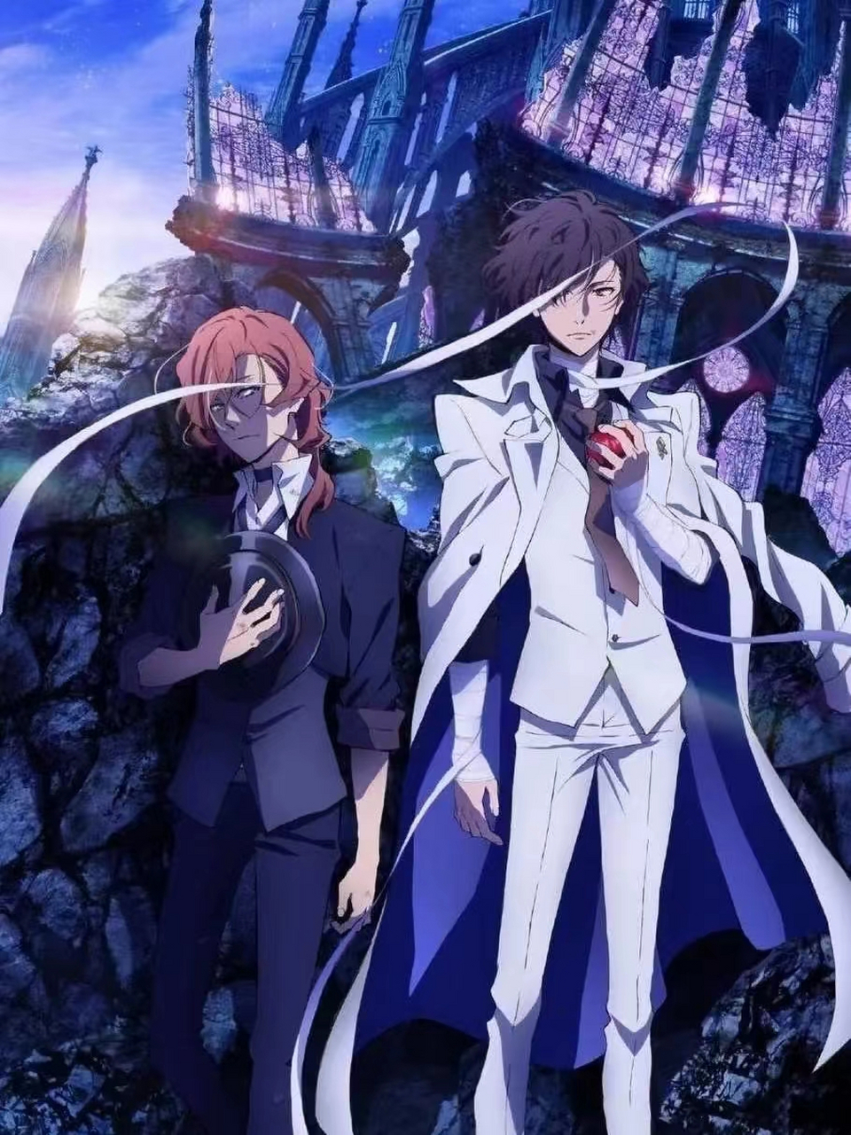 文豪野犬#  属于太宰治&中原中也 的"白雪公主"和苹果梗[三哈]