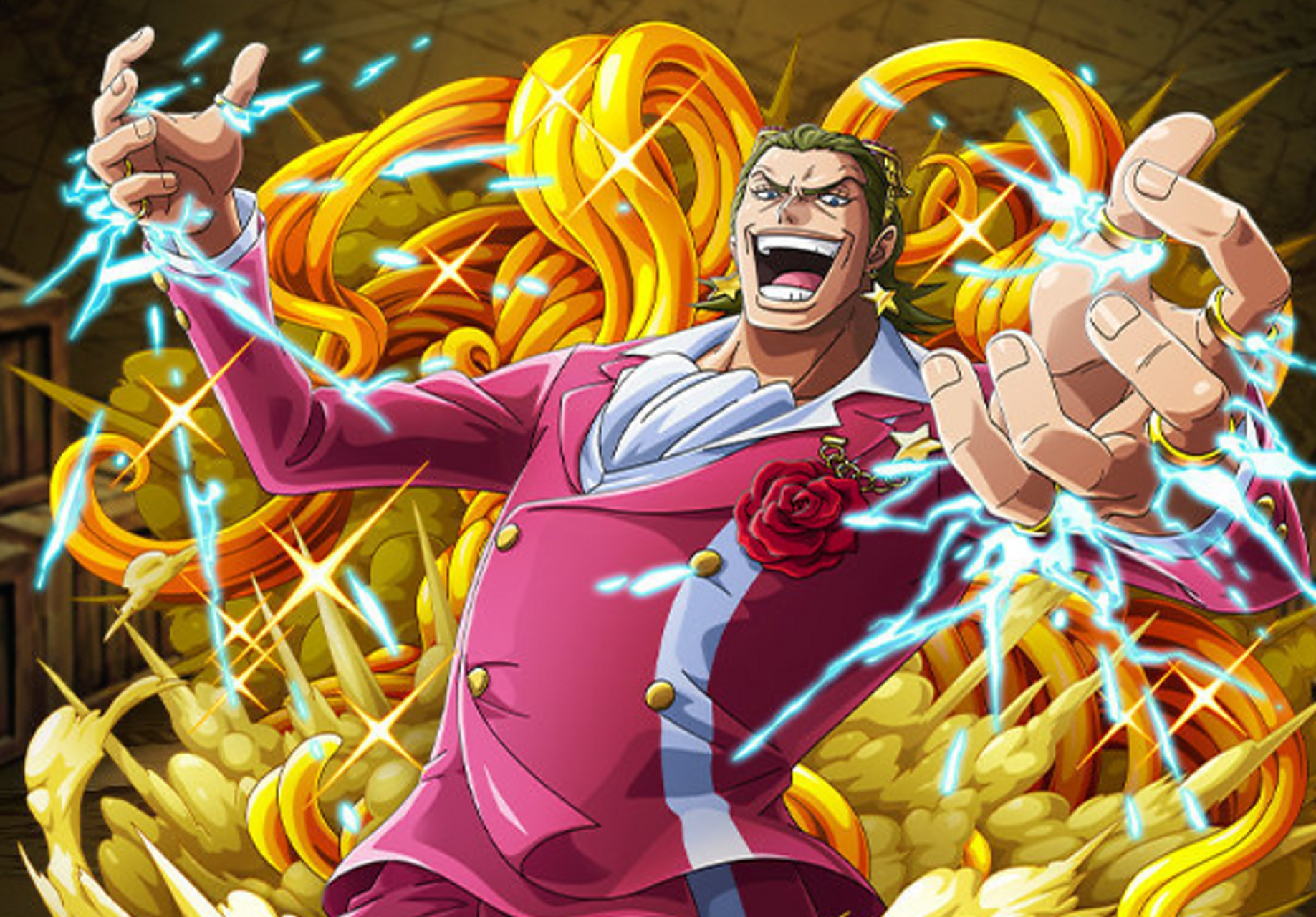 海贼王# #二次元mcn官方# 今天是海贼吉尔德·特佐罗的生日,他虽然很