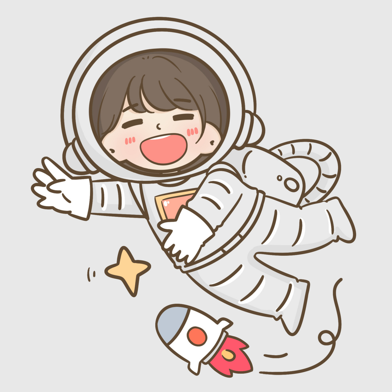 宇航员头像壁纸