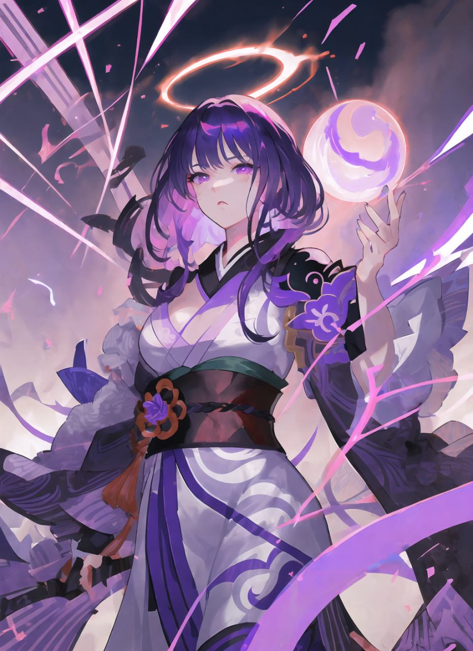 雷鸣闪电,一瞬即逝[嘿哈] #原神雷电将军