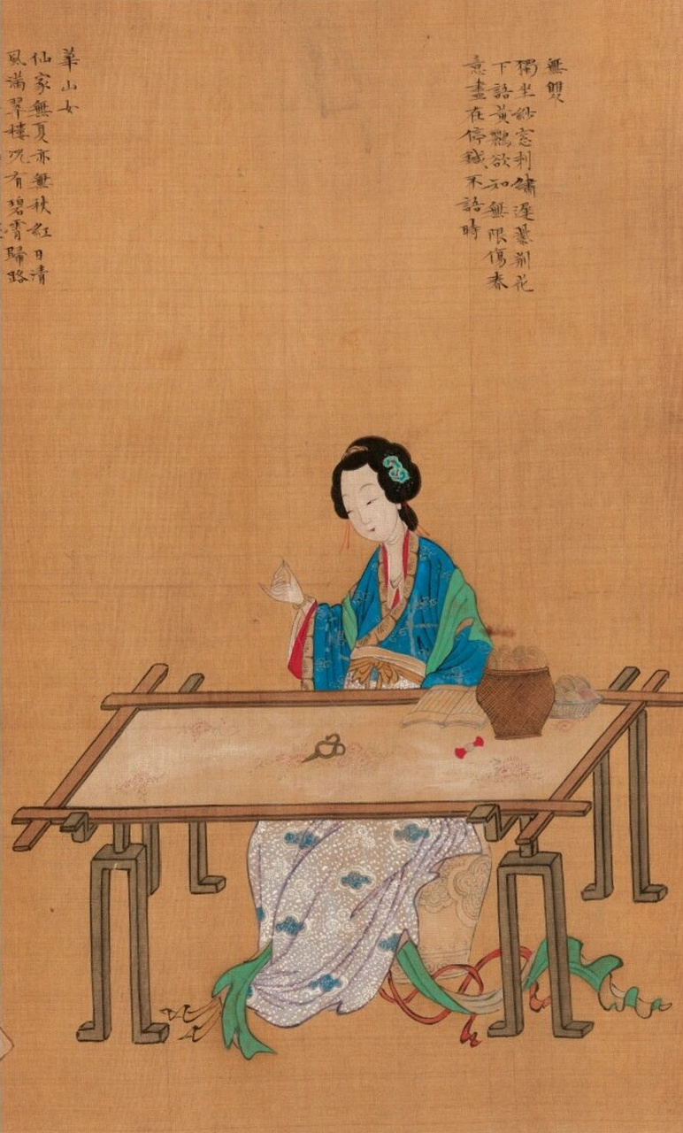 千秋绝艳图 明 仇英绘