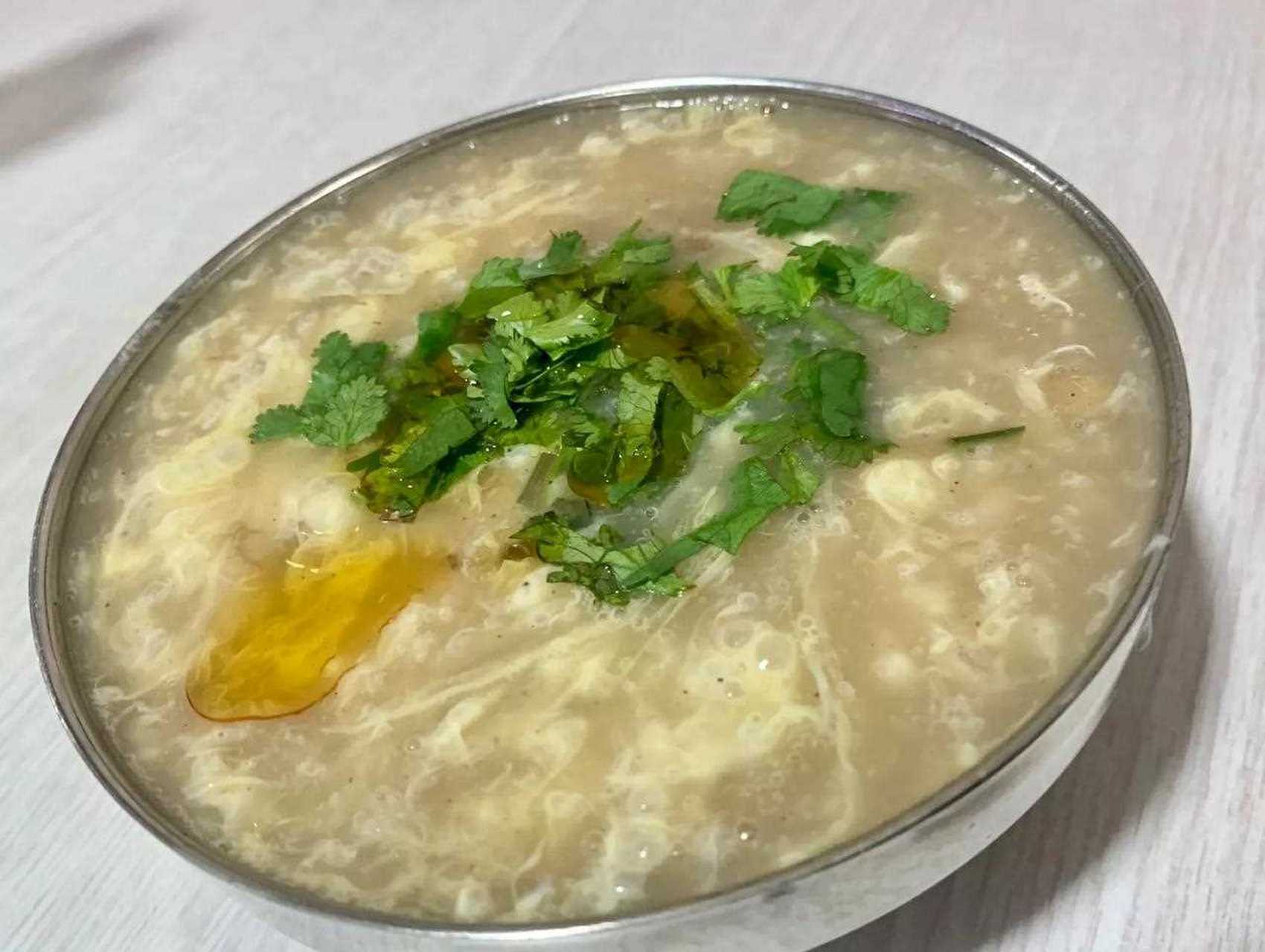 河南商丘奇葩美食,sha汤. 第一次喝,味道相当可.[药丸]