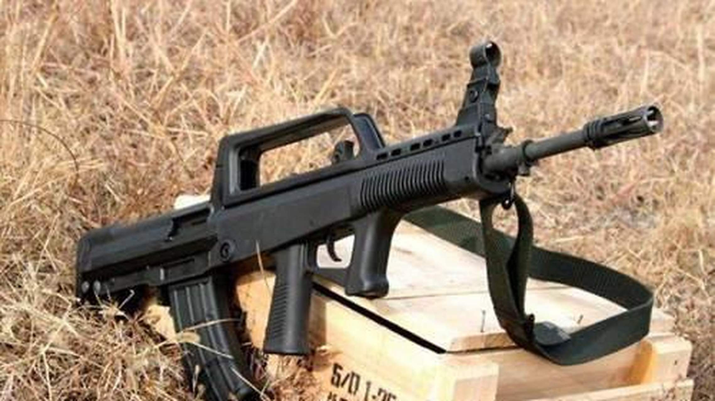 99年配发的95步枪,早就该换了,膛线磨损严重,精度下降,一个连队能用的