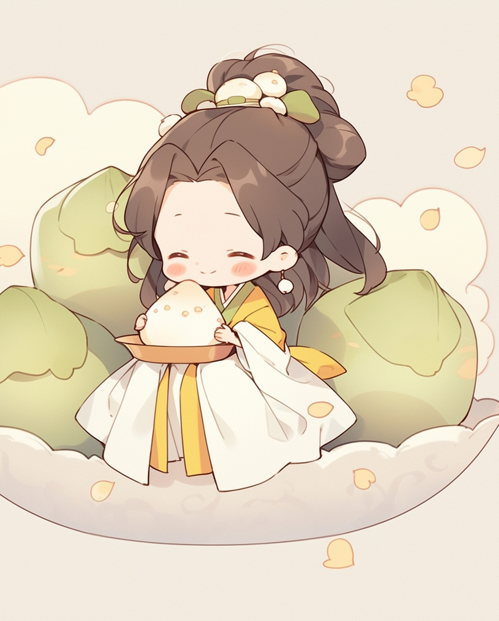 萌系古风:穿越时空的少女心  在炎热的夏日里,有一个小可爱正在尽情