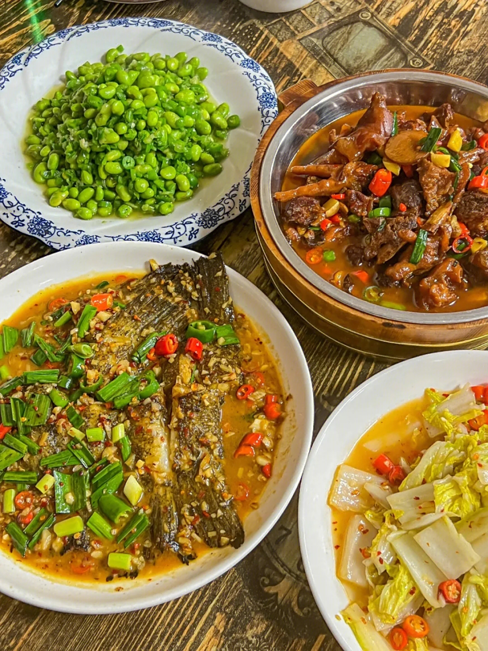 图一,江西朋友下酒菜 图二,广东朋友下酒菜 图三,广西朋友下酒菜