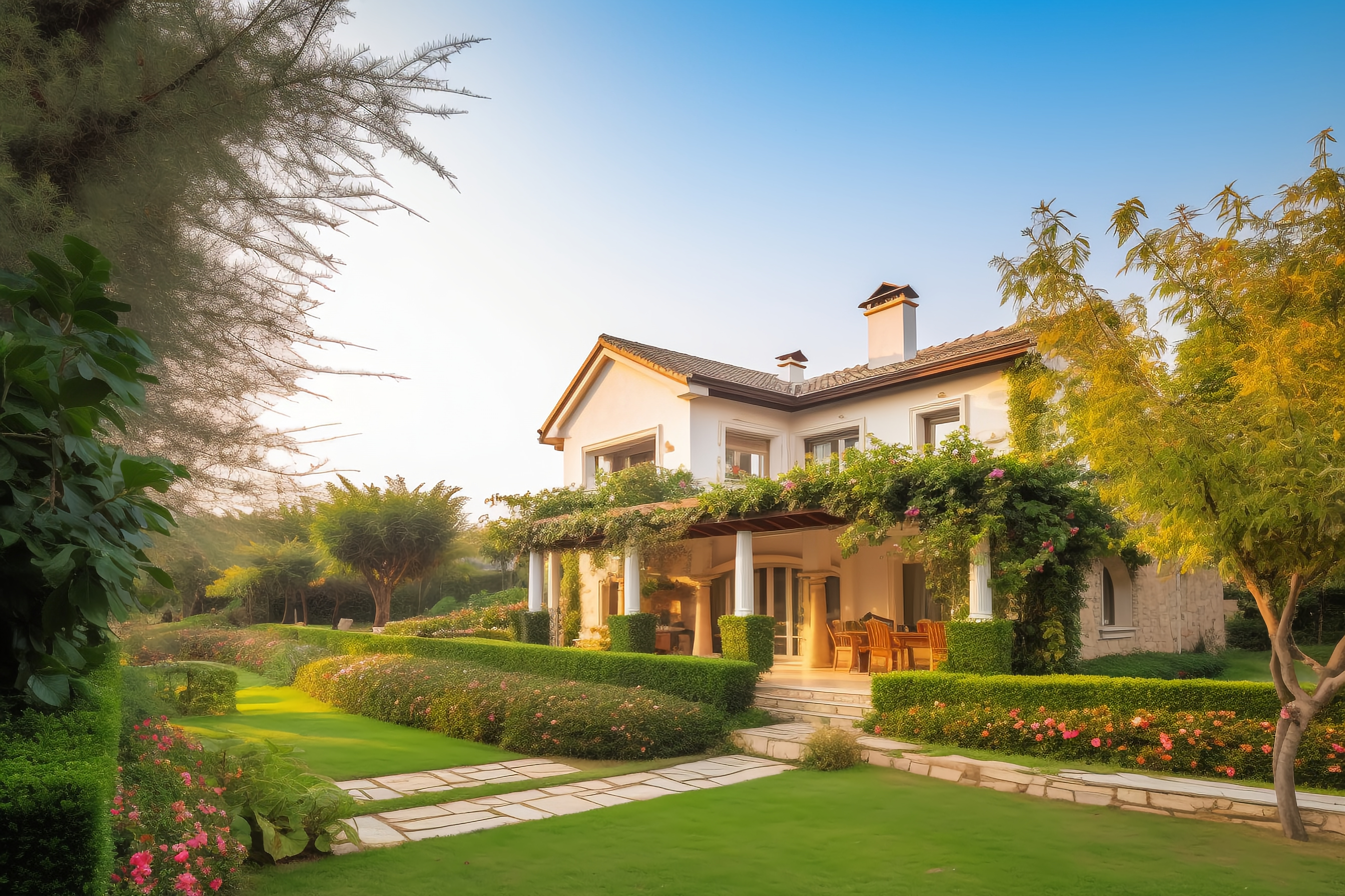 别墅景观这样装为家锦上添花了!