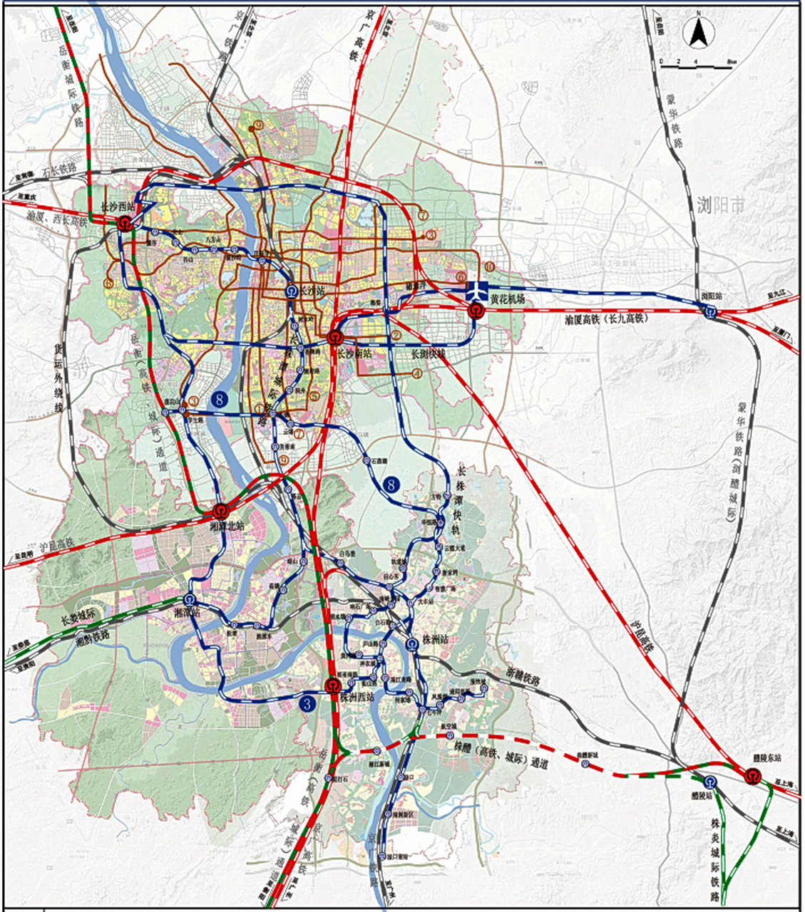 长株潭城际轨道交通图片