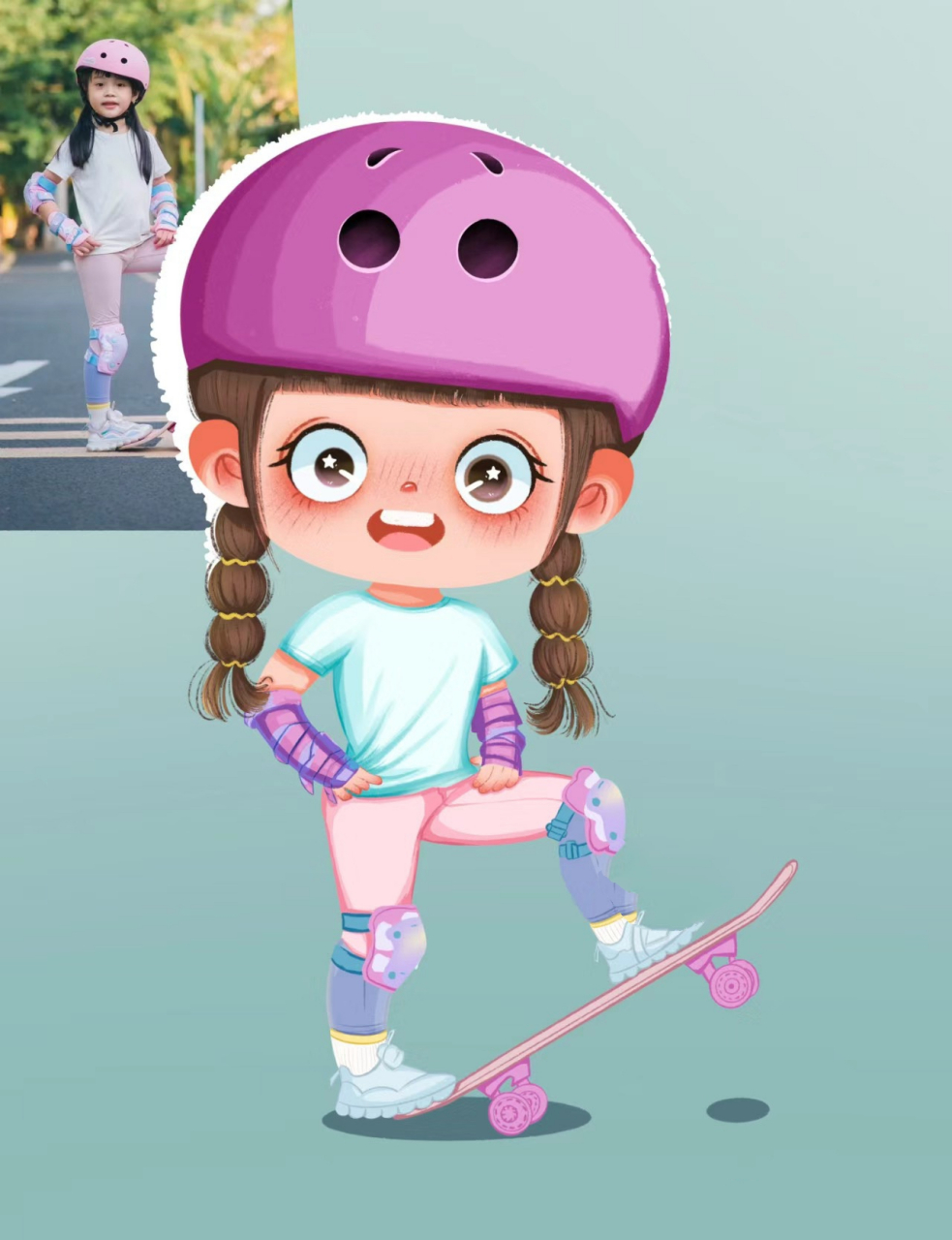 q版人物全身|九宫格|可爱卡通形象合集