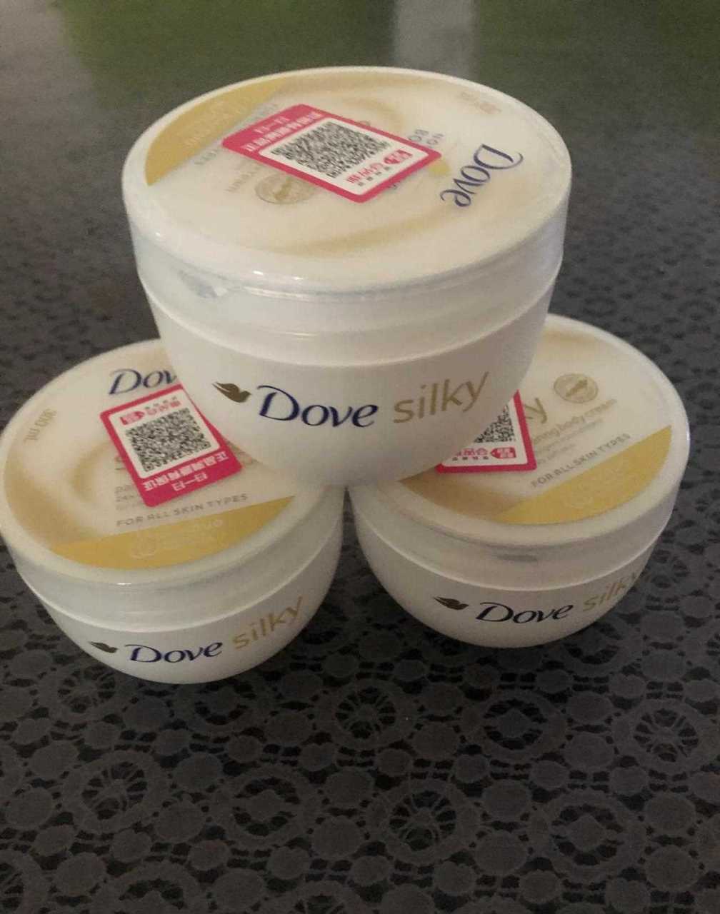 原来多芬和德芙是同一个词儿!在网上买的多芬身体乳到了!