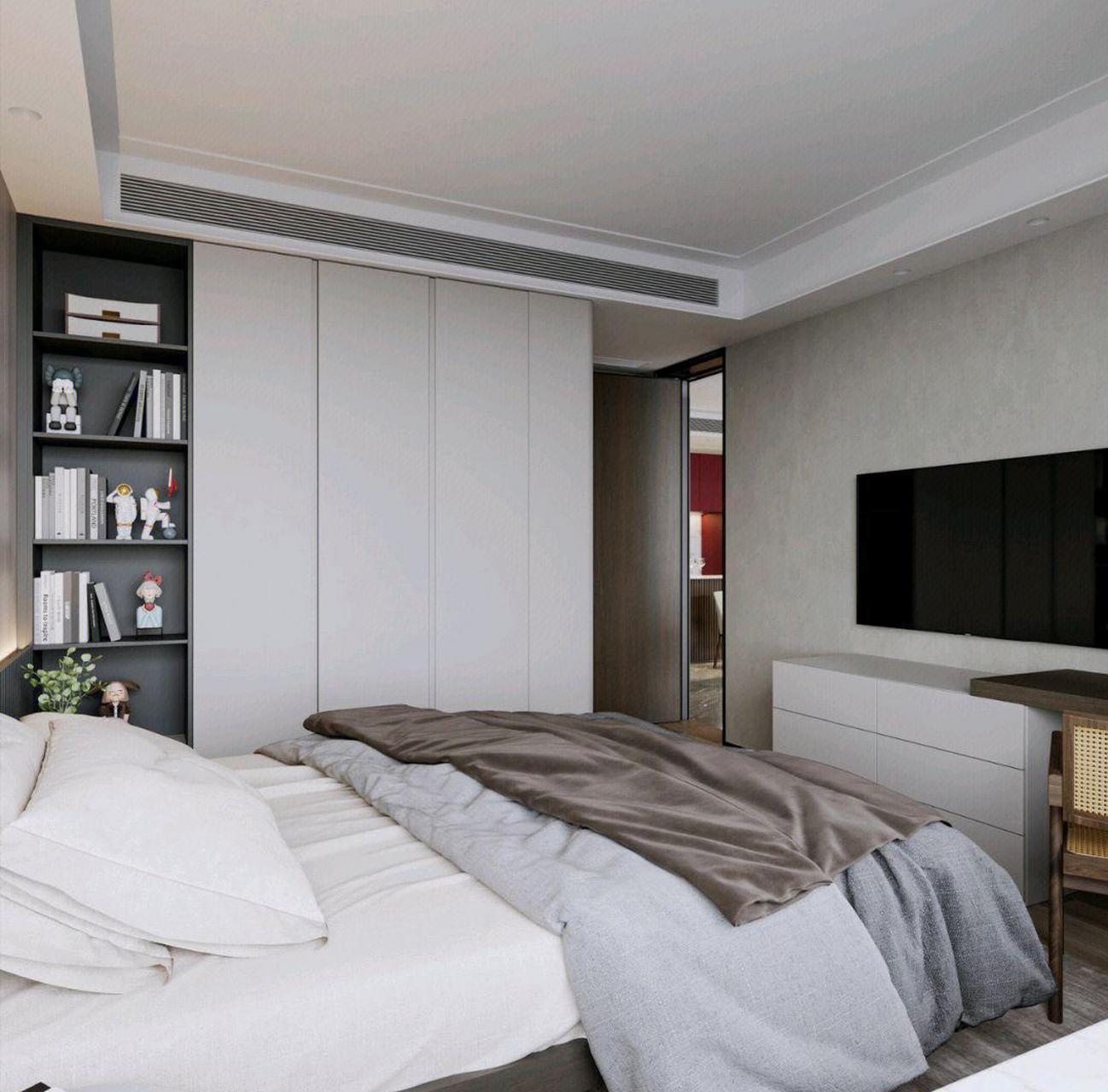 家人们,卧室里做l型衣柜是真的香 [照相机]  [照相机]  1关于材料