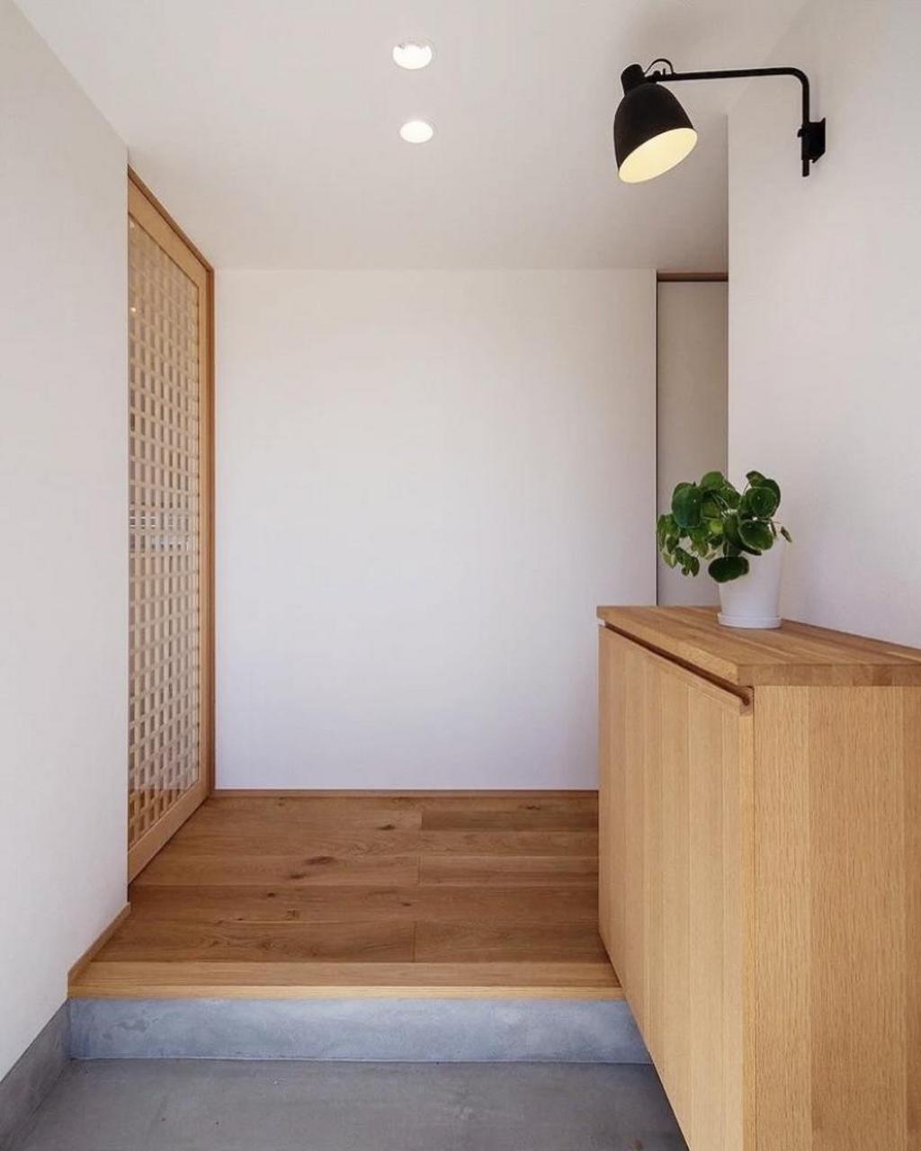 日式风格的家,玄关合集 之前收集的玄关图片,今天打包一起发了.