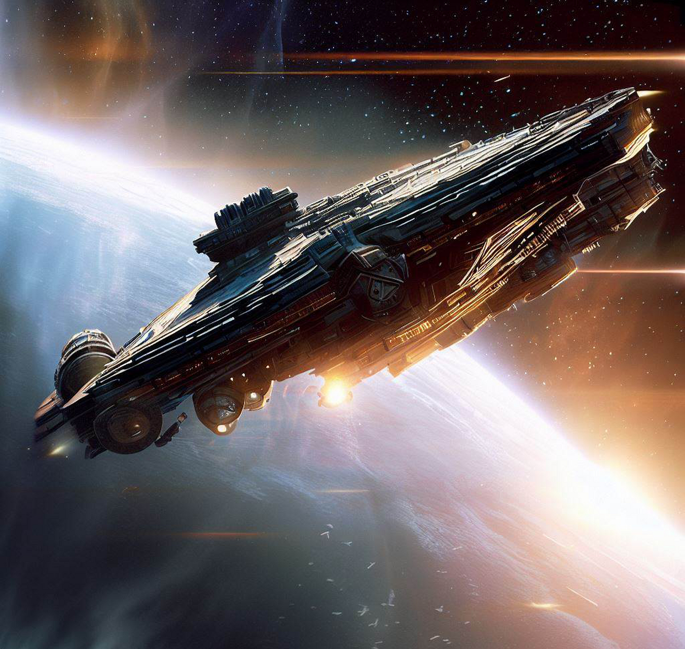 ai 创作的星际战舰图片.  ai创作的星际战舰图片是一种新兴的艺术形式