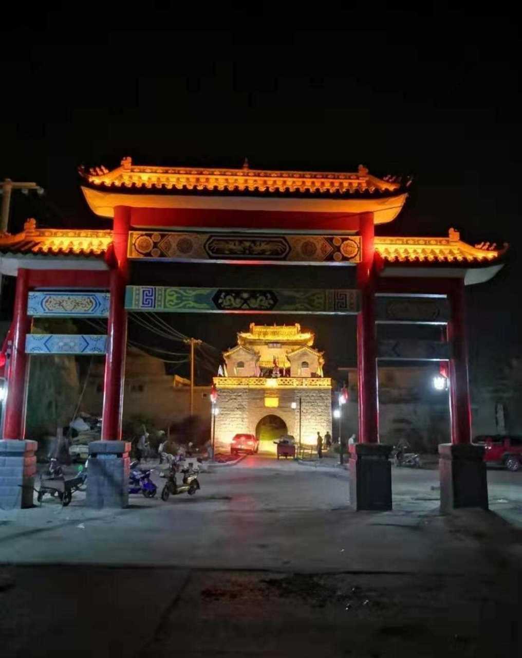 天长夜景图片