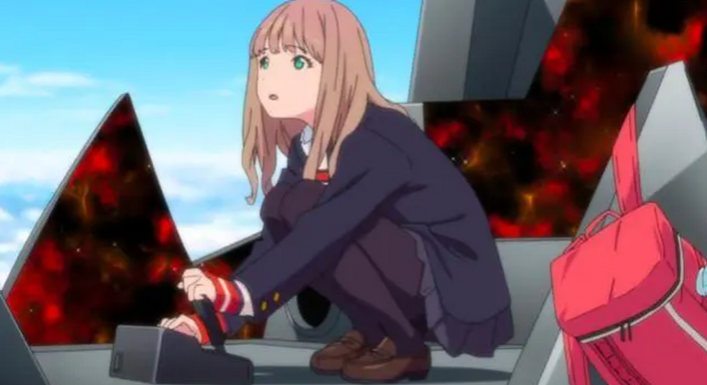 电光机王》所呈现出来的机甲操纵方式是"蹲"着;很多人都认为让女高中