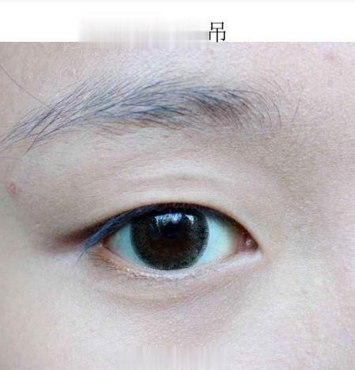 1:眼睛斜上吊    这样的面相说明是个鲁莽之人,性格比较的暴躁,对于