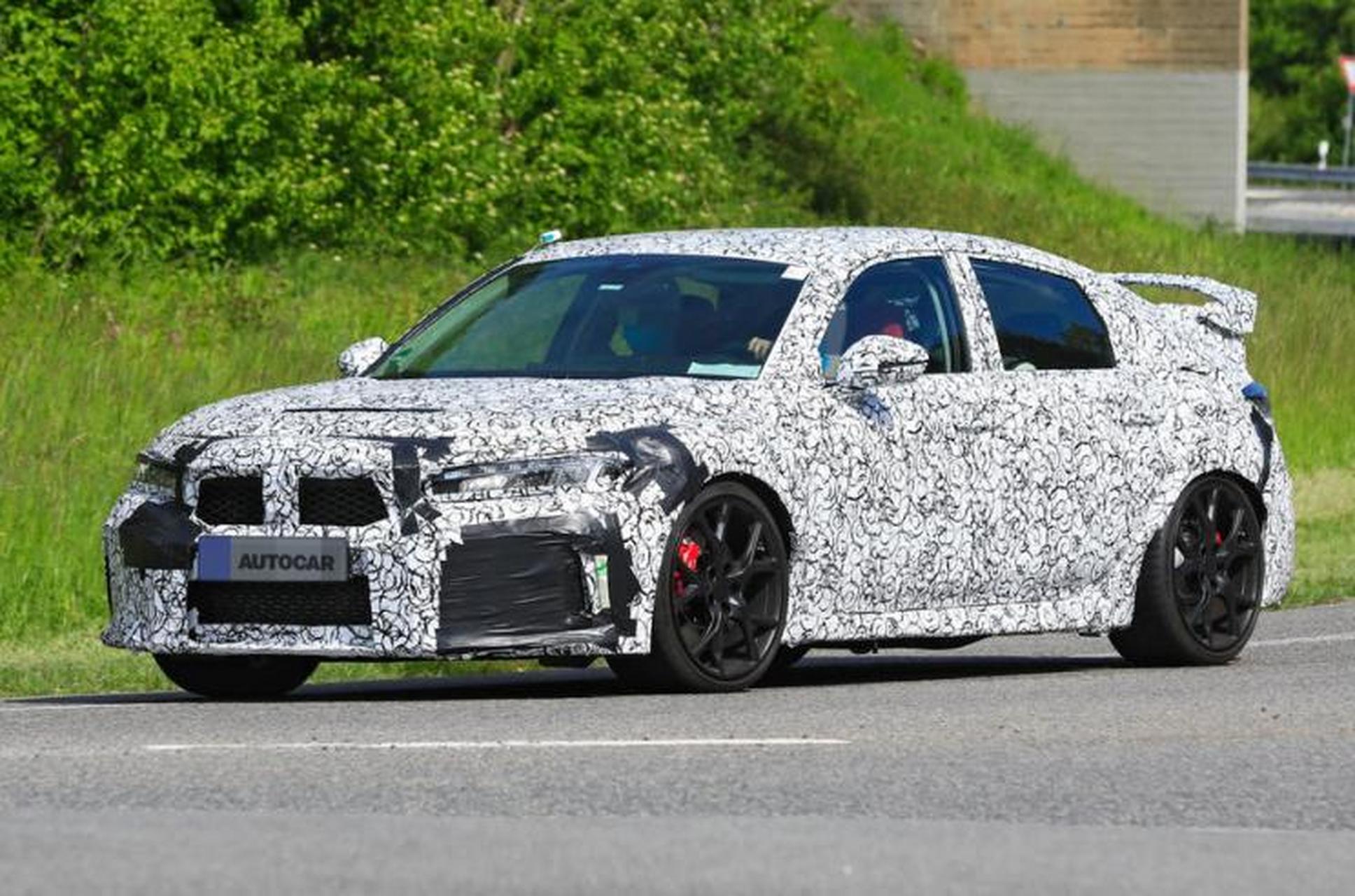 有海外媒体曝光了一组全新本田思域的谍照,从图中可以看看出,全新一代