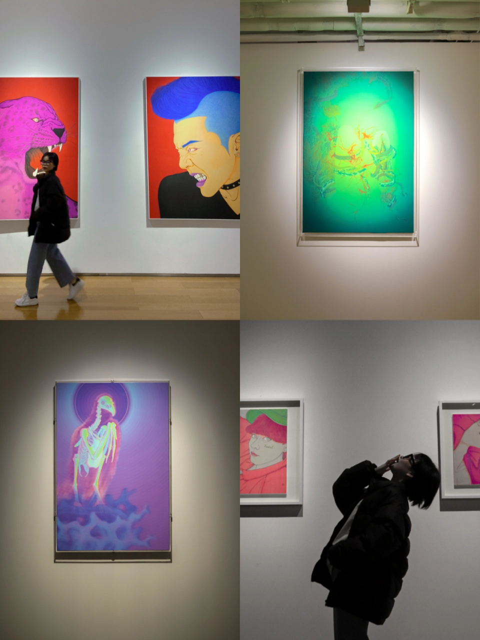 长沙看展 对年轻人口味的高级画展《迁想妙得》艺术画展通过艺术家的