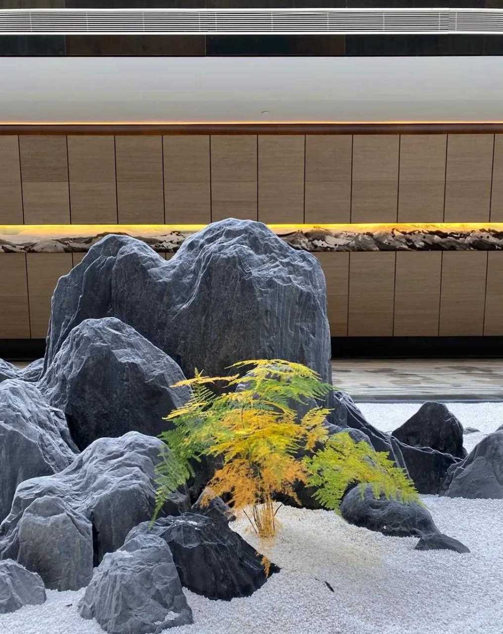 枯山水景观,源自宋代禅宗美学的庭园空间设计