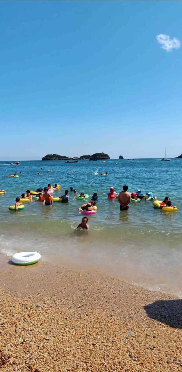 大连付家庄海水浴场图片