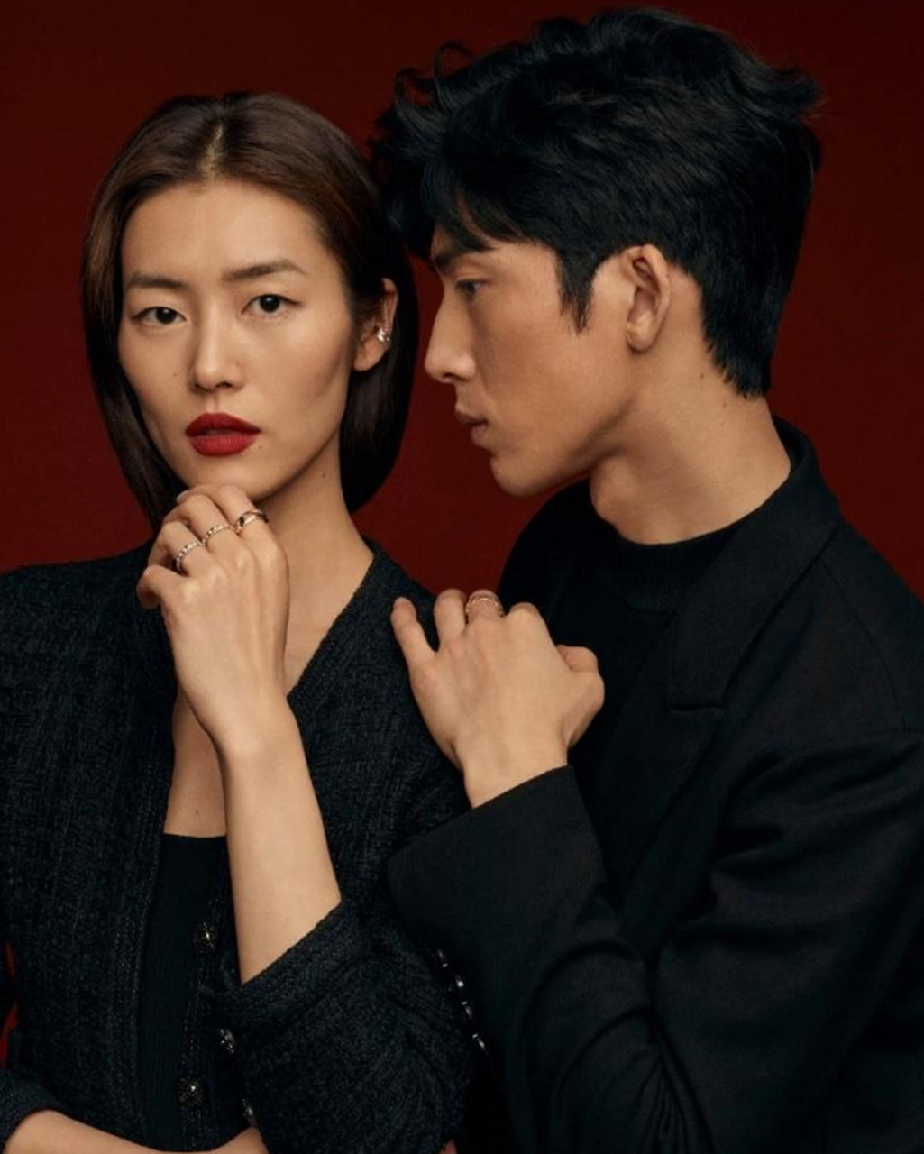 井柏然的眼光绝对是内娱第一毋庸置疑,前任倪妮和现任刘雯都是颜值