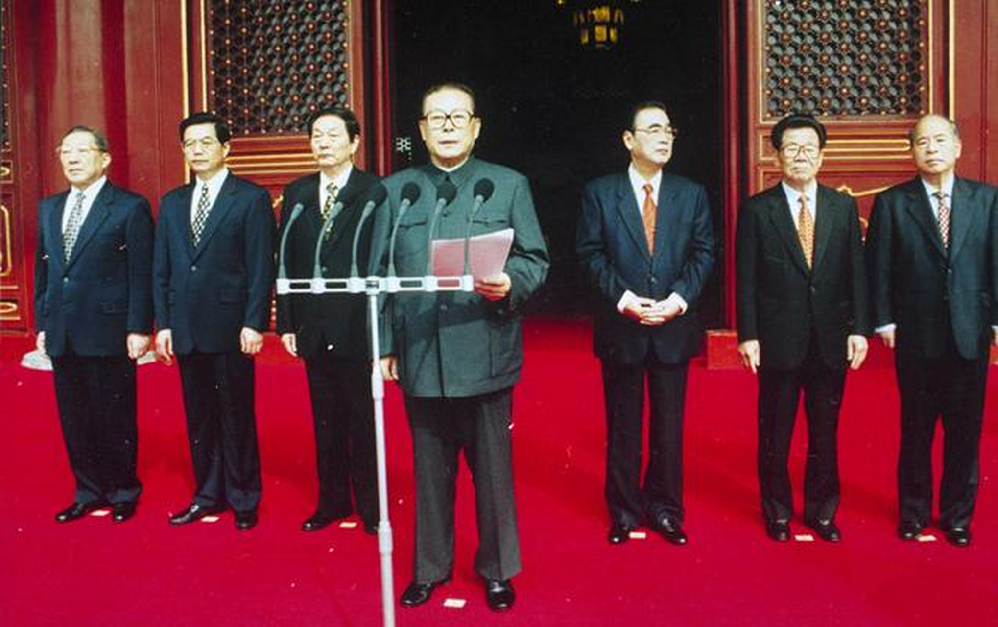 国庆大阅兵1999年图片