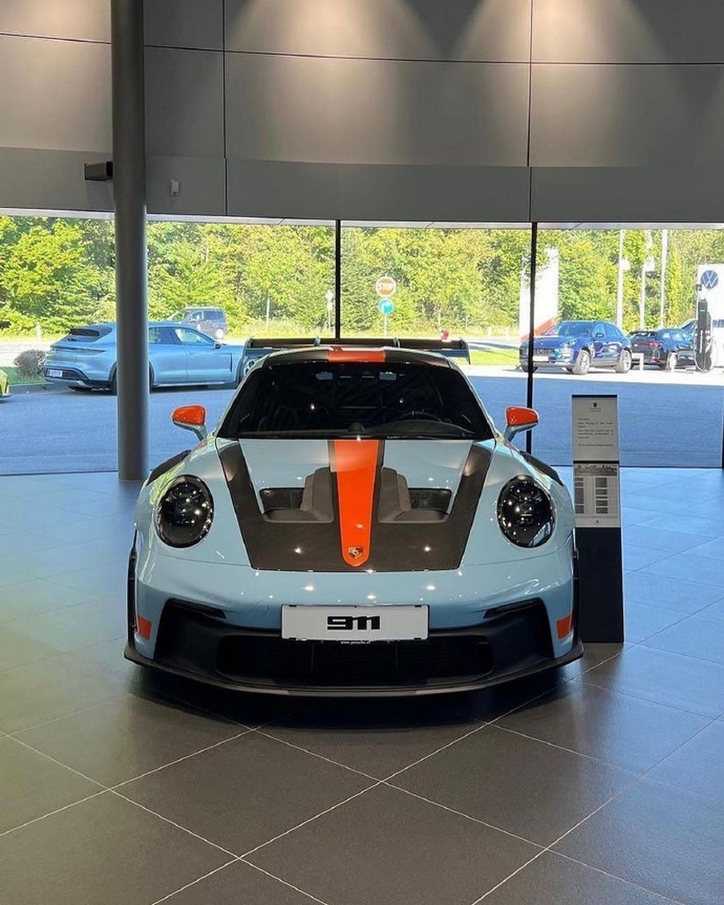 保时捷992 gt3 rs pts海湾蓝