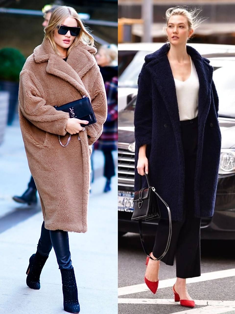 时髦神器:teddybear coat受到明星博主的热烈追捧  据最新的时尚趋势