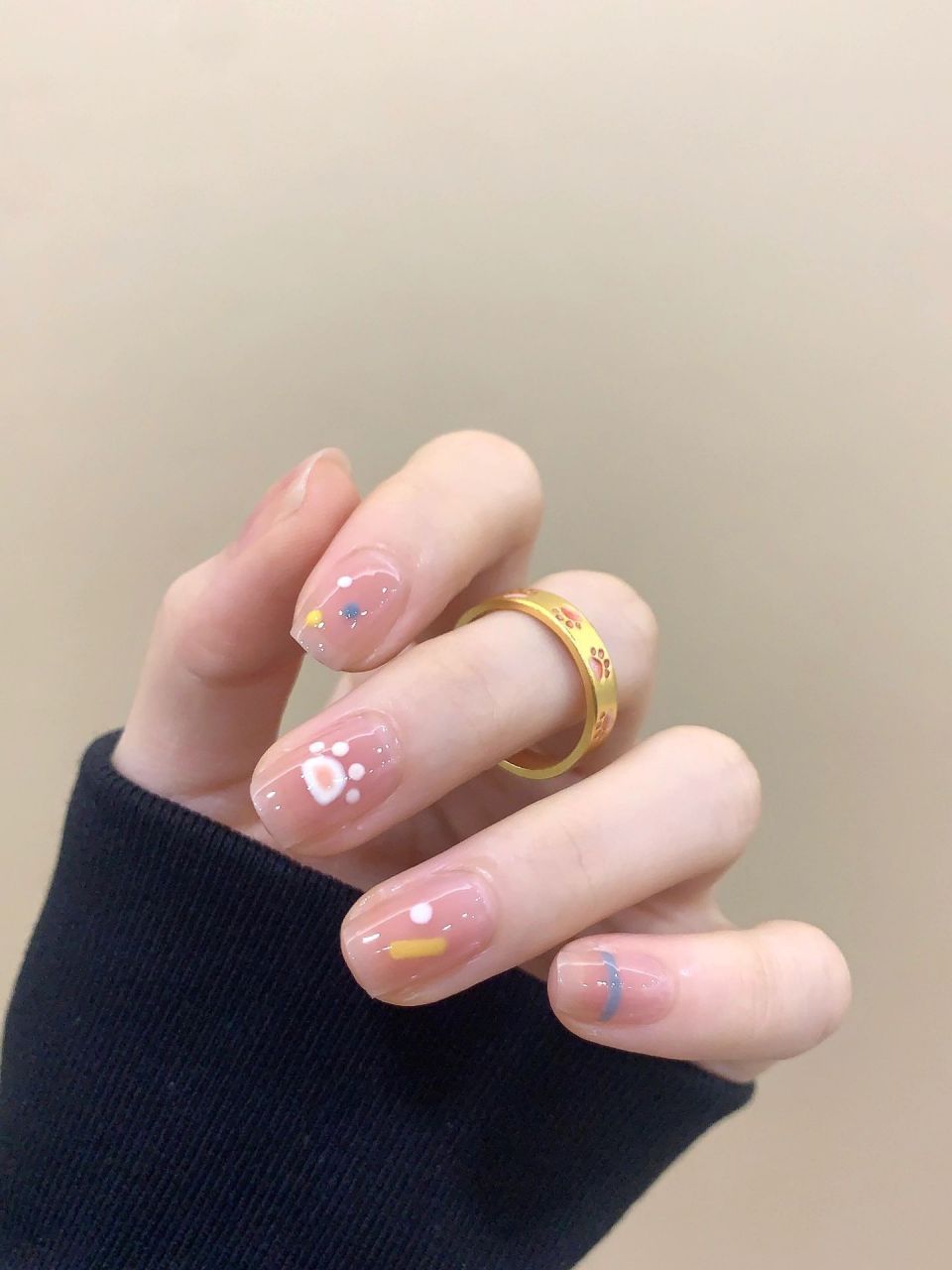 可爱指数直接爆表 泛滥的不止是少女心还有童趣 #猫爪美甲 #少女心