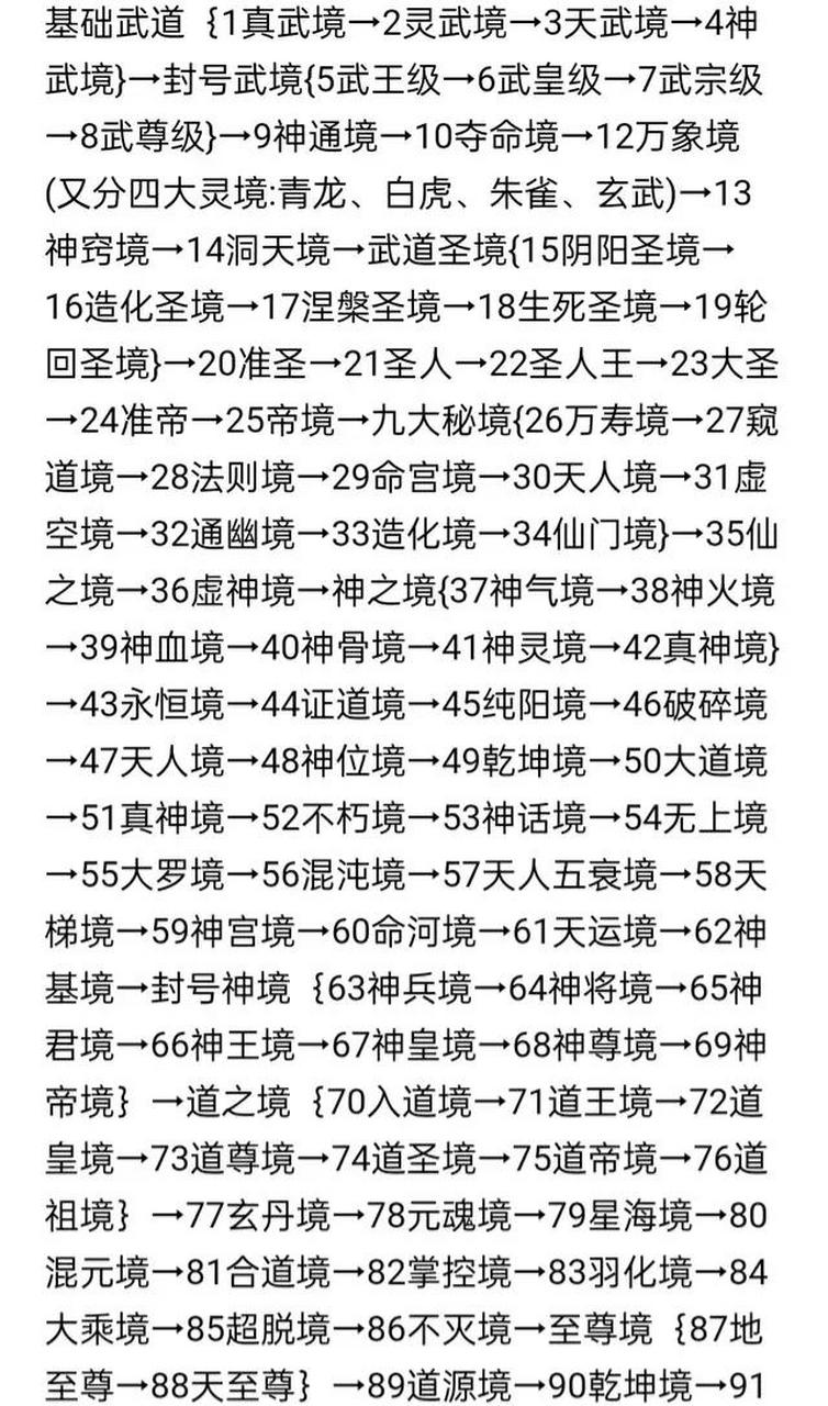 修仙的十二个境界