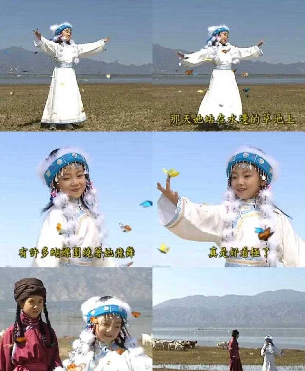 含香在《还珠格格》中穿得衣服每套都好美,红色那套很惊艳,白色那套