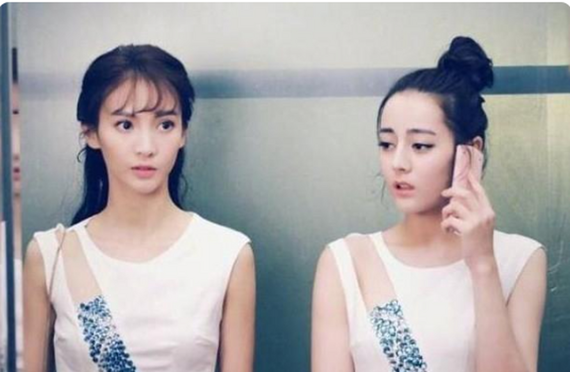 金晨和迪丽热巴早期同框完全不同风格啊#迪丽热巴#金晨