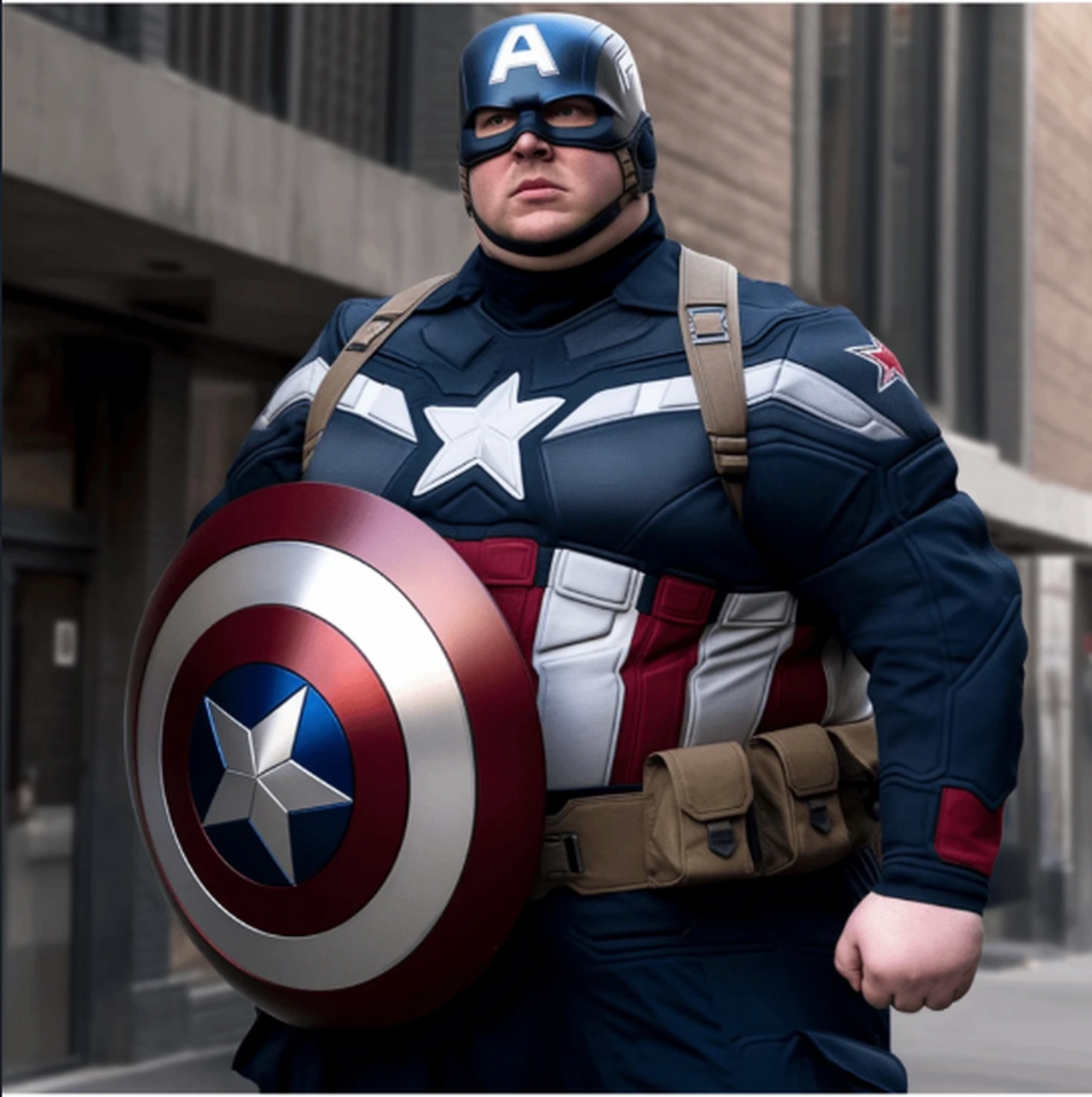 假如漫威全员肥胖过度[笑哭]