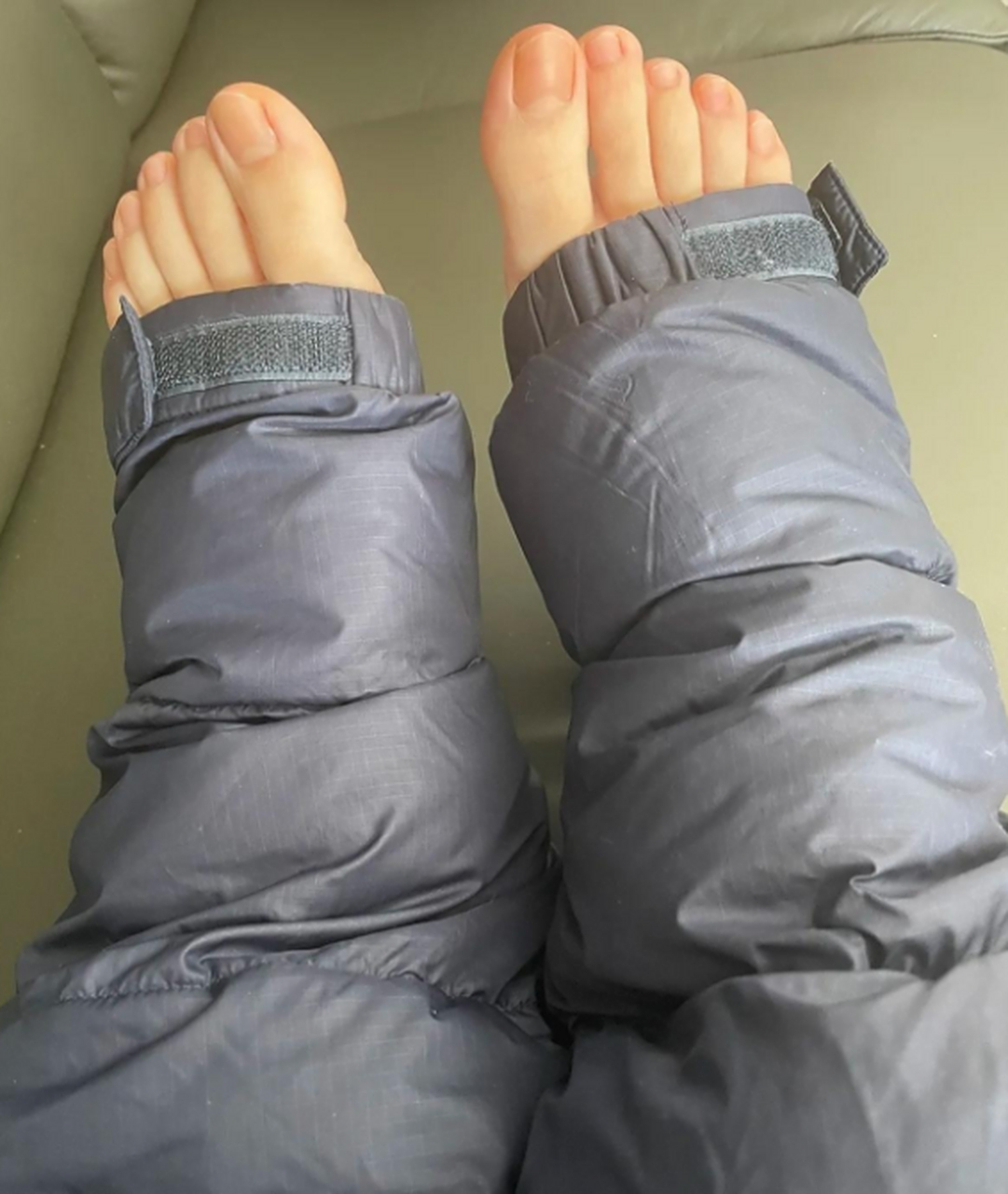 爱美的代价就是腿冷,不过这办法是不是也不错?