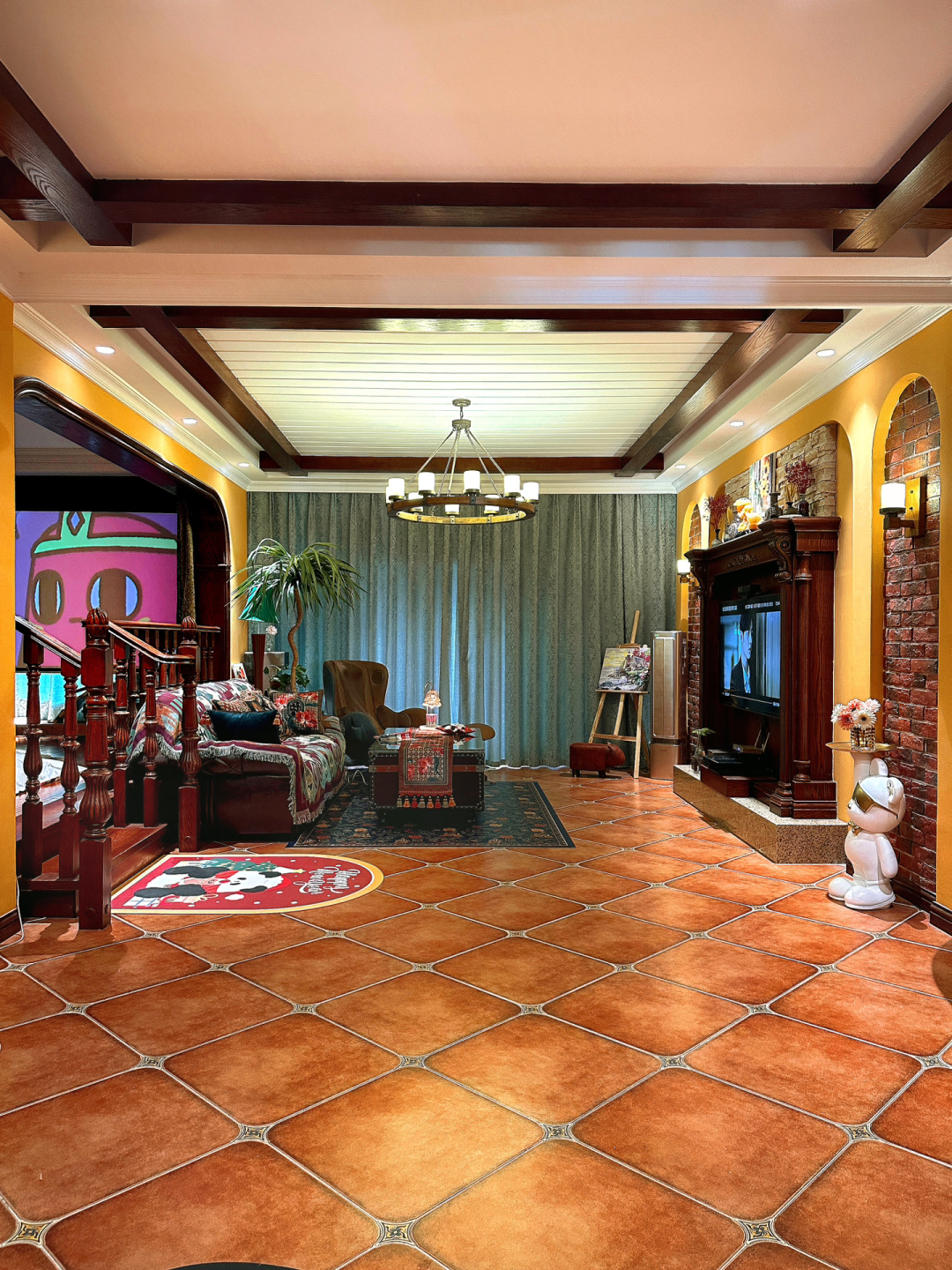 邻居惊叹:我家的富丽堂皇让人眼前一亮