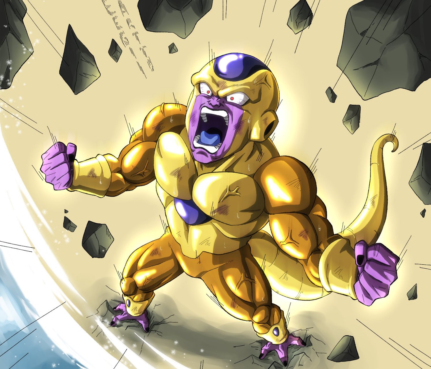 龙珠# #日本动漫# #热血动漫# 黄金弗利萨