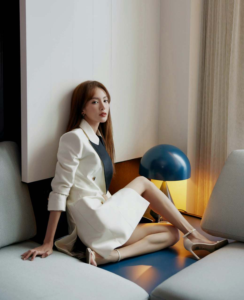 金晨大长腿写真系列[捂脸]