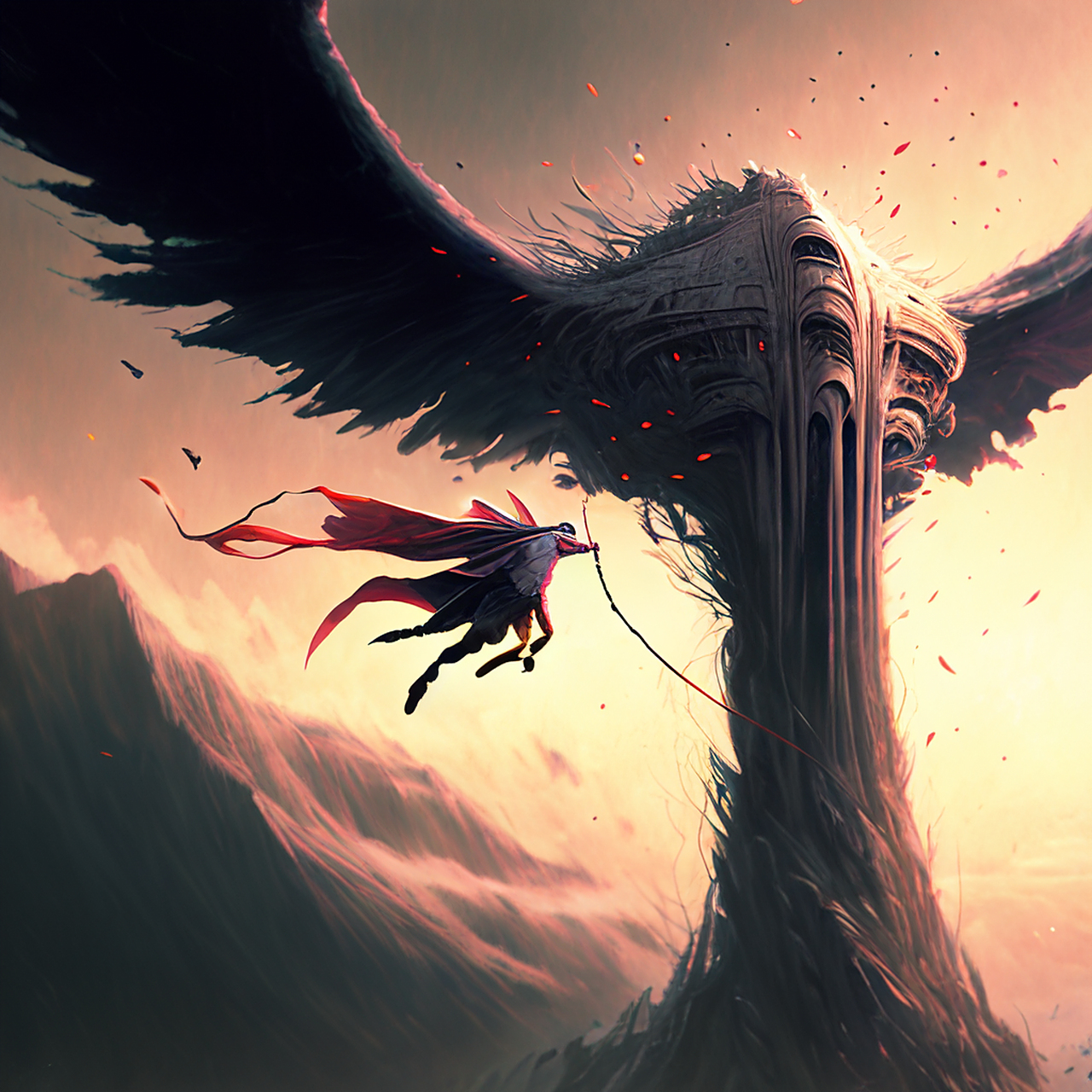 飞腾无那高詹事,犇轶难甘杜拾遗.缥缈,虚幻,明丽#百度ai绘图黑科技