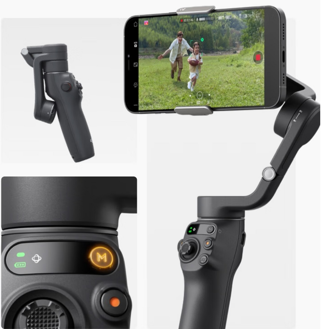 大疆 dji osmo mobile 6到手价真香,可折叠可伸缩 自拍杆,智能跟随很
