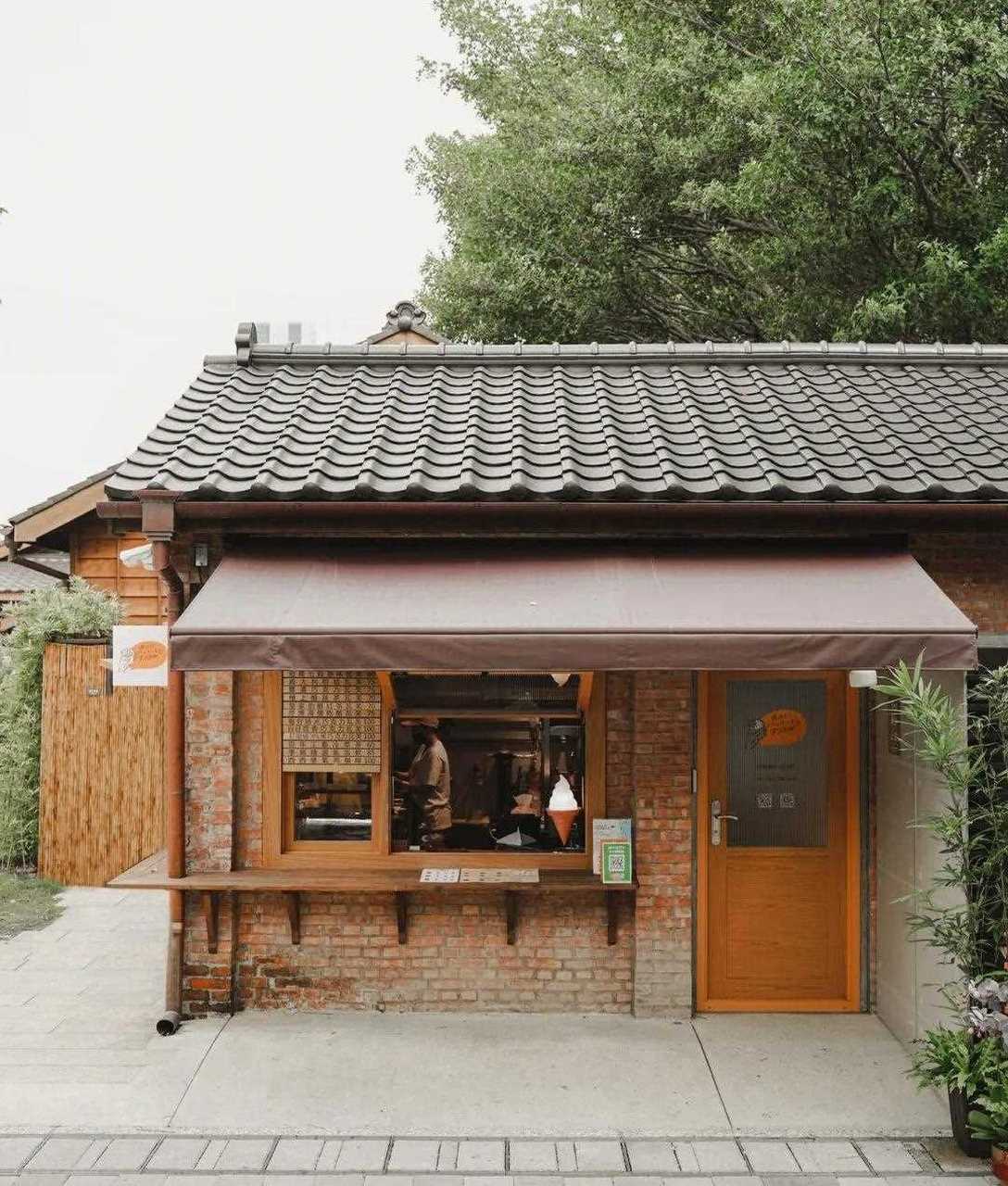 好看的咖啡馆门头分享[没眼看]