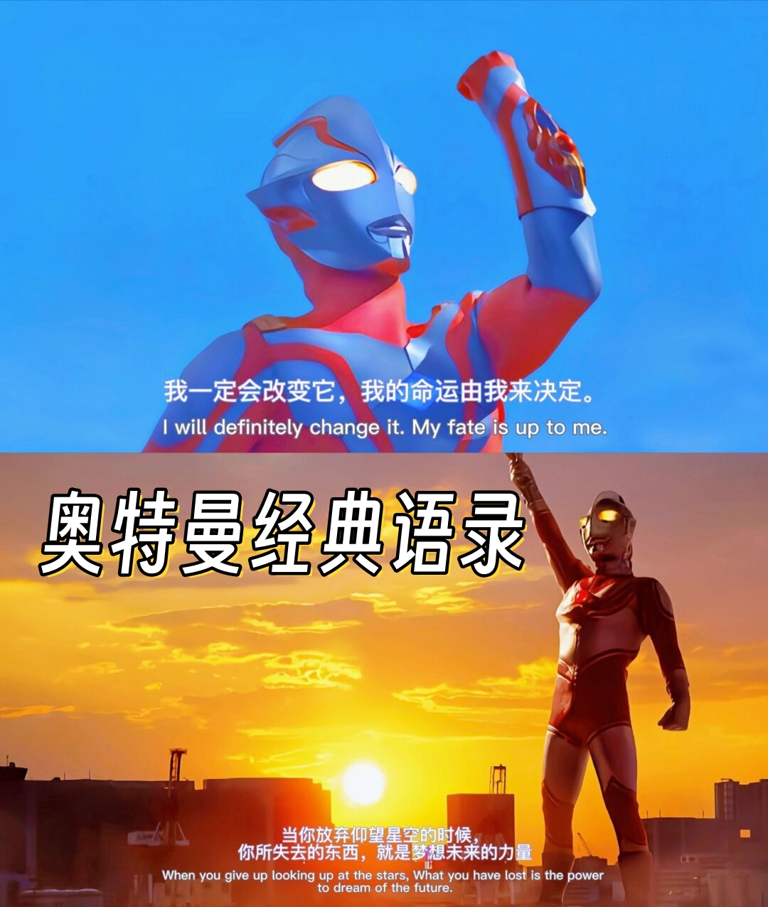 "不管多么艰苦的时刻,你也不要忘记,闪耀的未来,就在