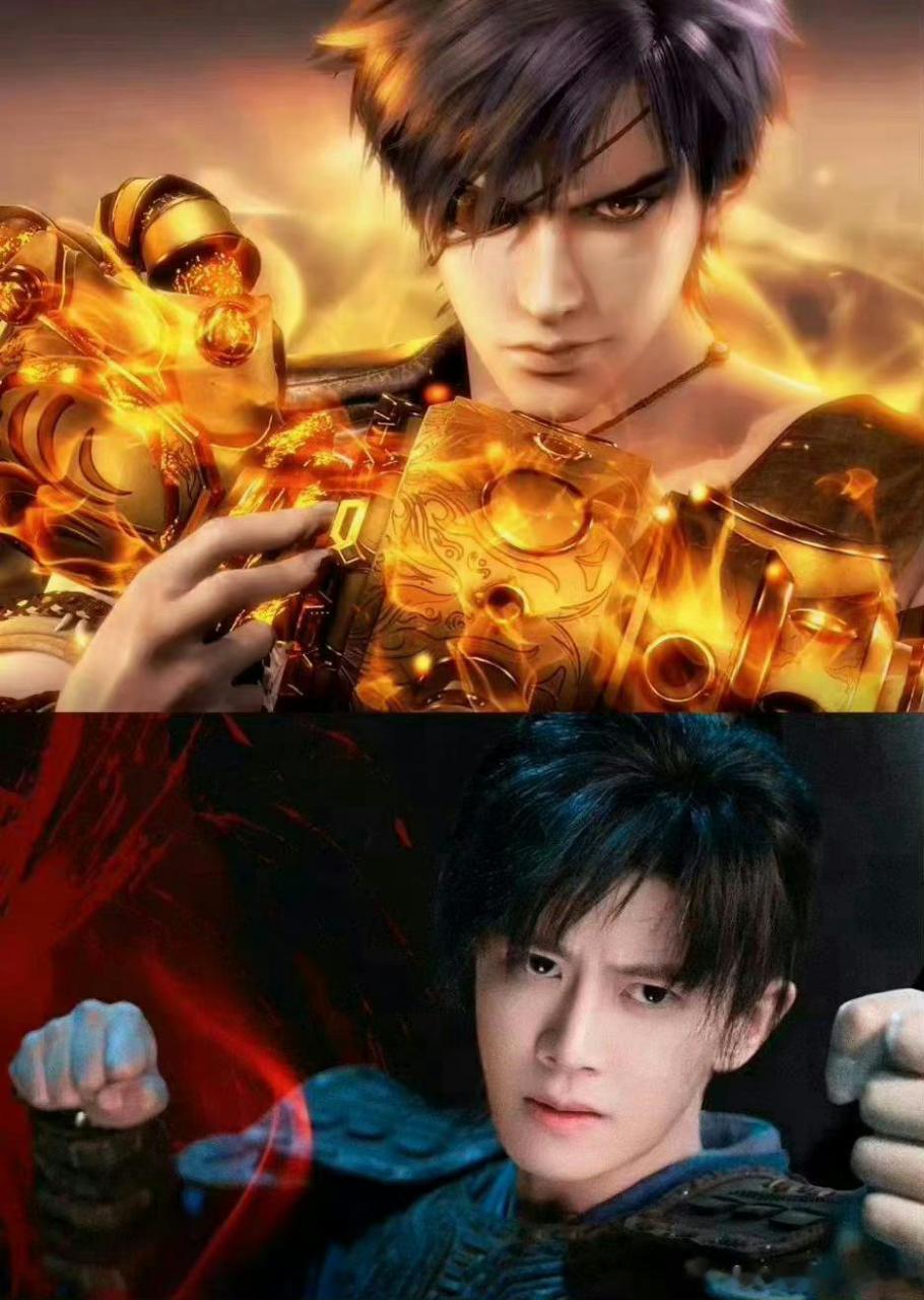 任嘉伦《武庚纪》造型与动漫造型对比,还原度如何?