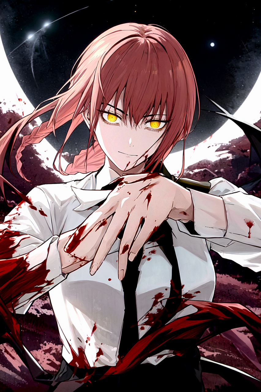 电锯人玛奇玛# 细节党有么,注意看眼睛哦[嘿哈]