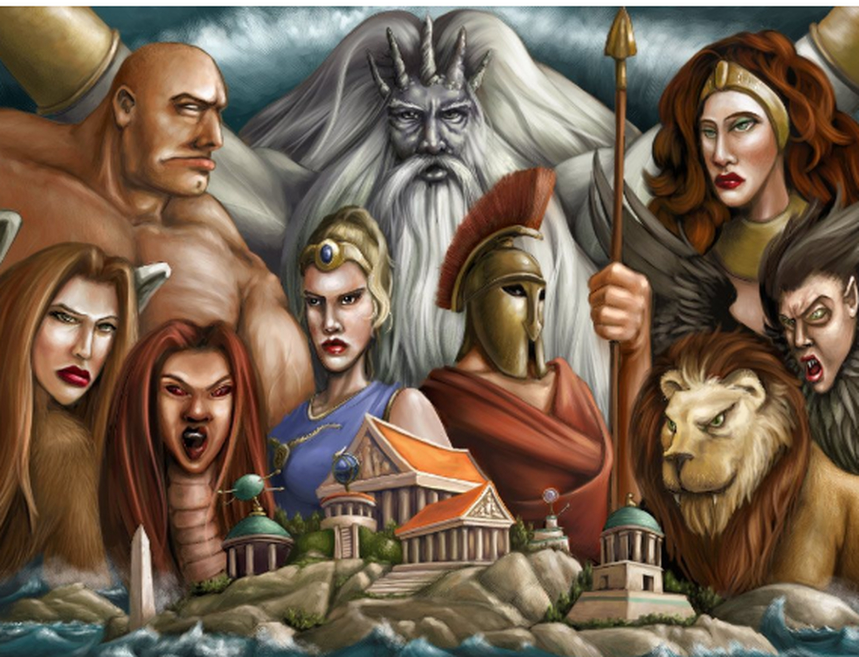 《神谱》中,西方当时主要信奉的是奥林匹斯诸神