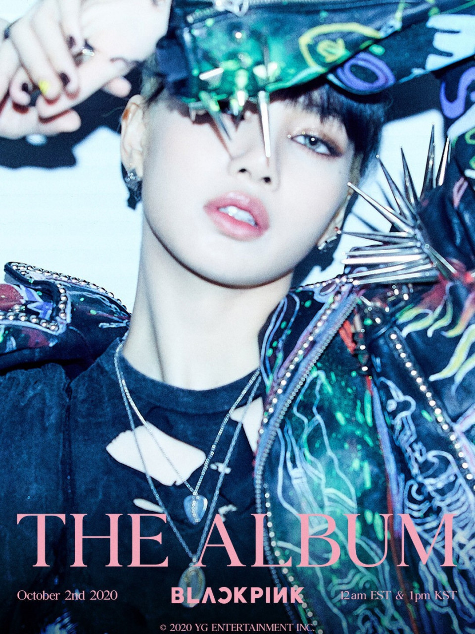 "让你们久等了,我带着lovesick girls的音译歌词来喽!