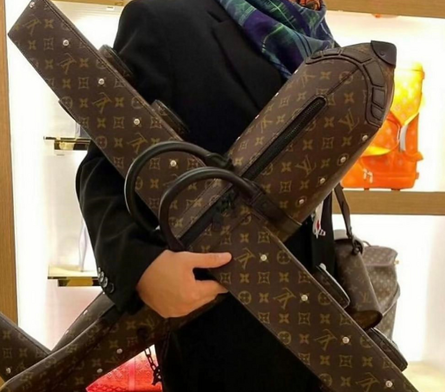 lv飞机包,包是为了方便,不是为了累赘