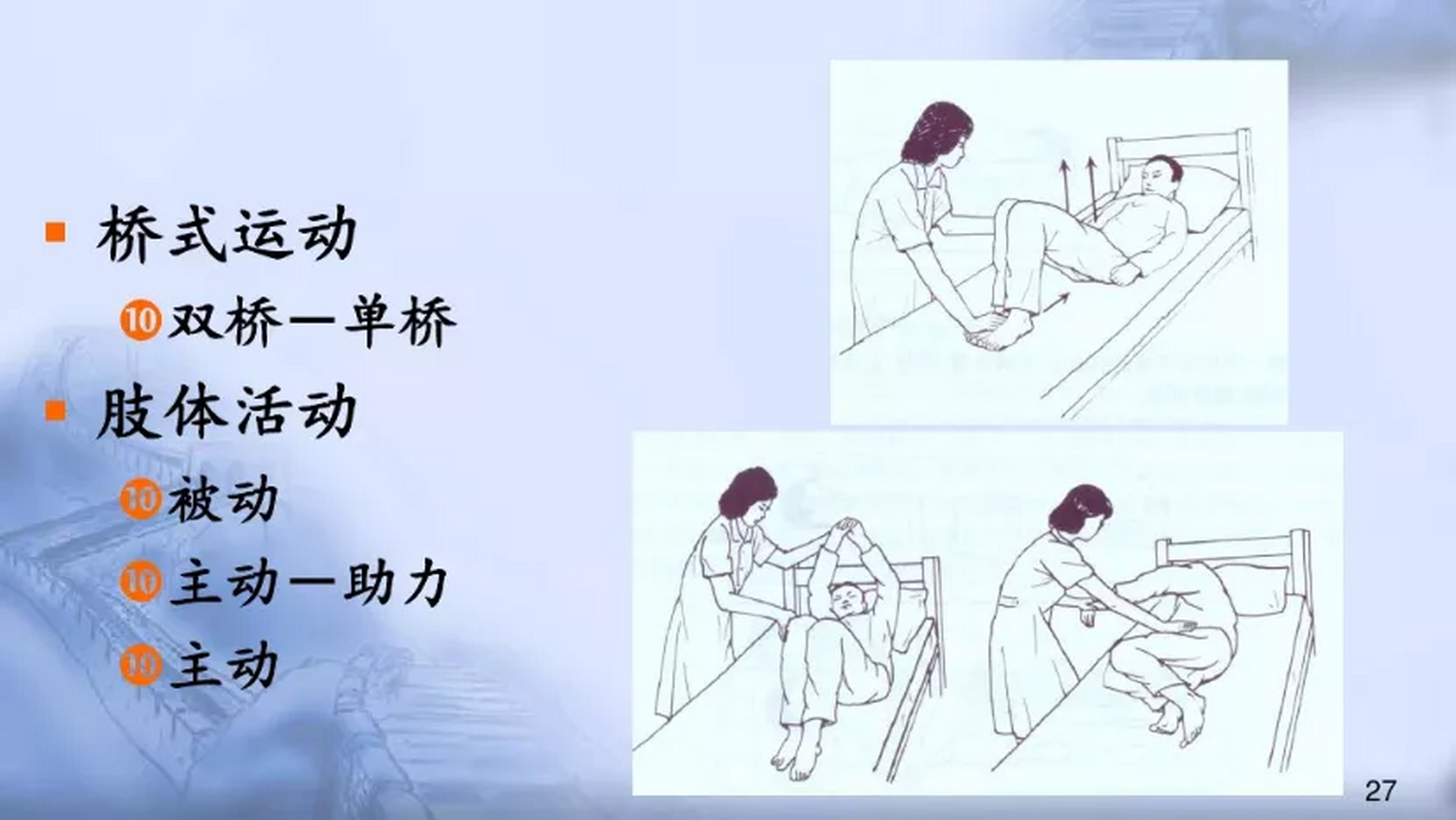 脑梗偏瘫正确康复训练#  中风病人急性期要经常变换体位,每2小时