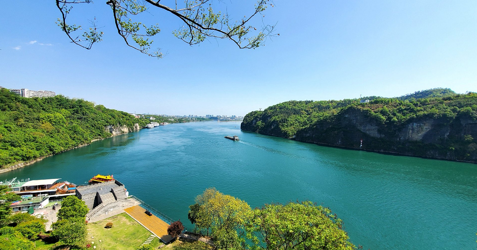 这里是长江三峡的东起始点——宜昌南津关